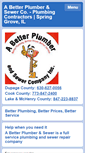 Mobile Screenshot of abetterplumberonline.com